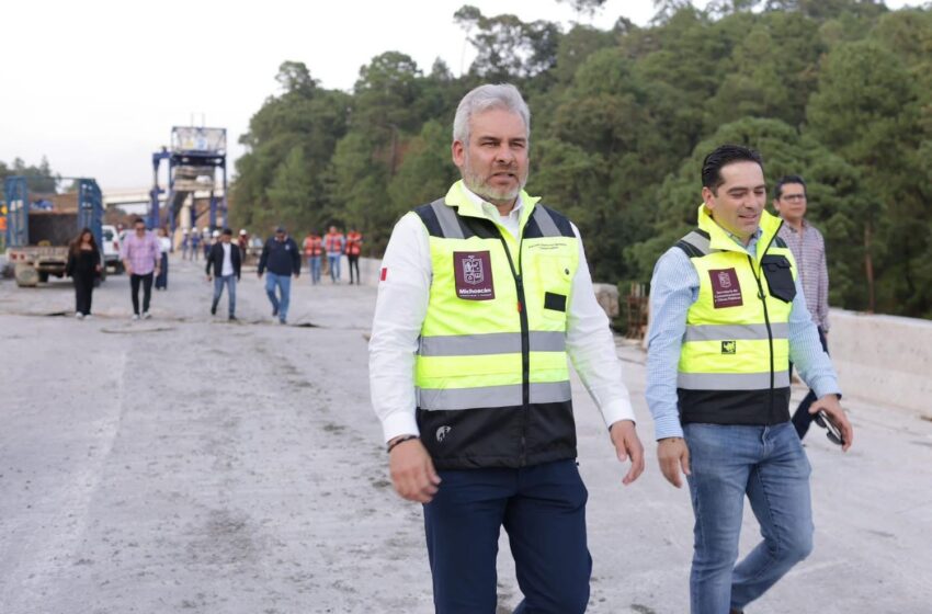  Ampliación de la Siglo XXI impulsará el desarrollo económico y el comercio en Michoacán: Bedolla