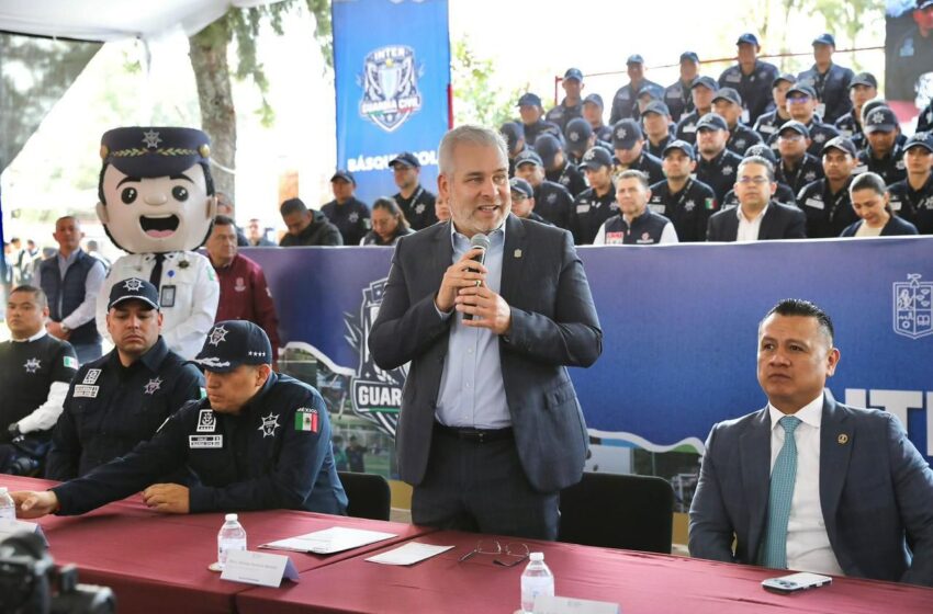  Deporte y disciplina fortalecen la seguridad de Michoacán; Bedolla inaugura Torneo Inter Guardia Civil