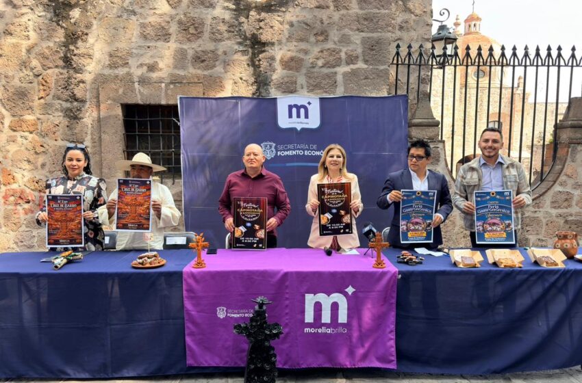  Sefeco Morelia invita a vivir tradiciones culturales y gastronómicas en Semana Santa
