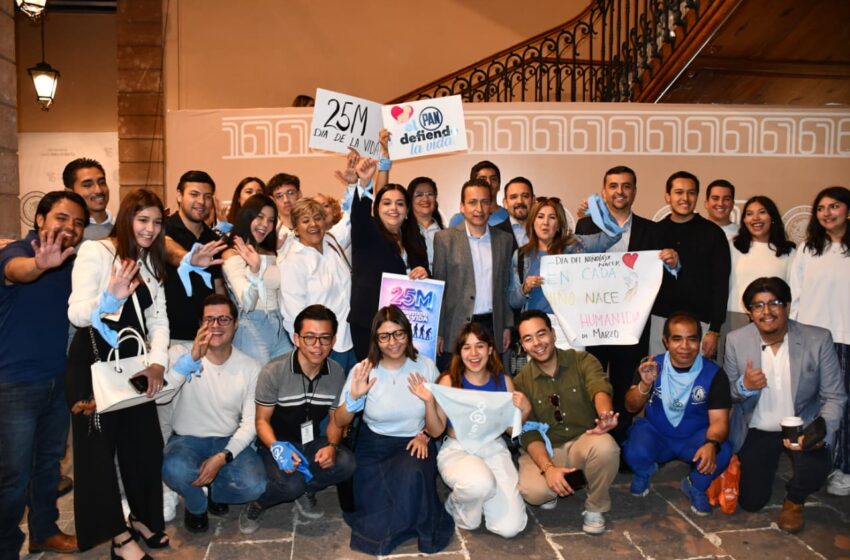  Proponen diputados del PAN declarar el 25 de marzo como Día Estatal de la Vida