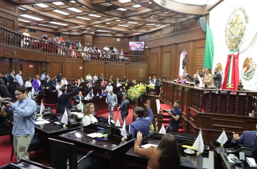 Congreso del Estado fortalece sistema democrático en Michoacán con reforma electoral