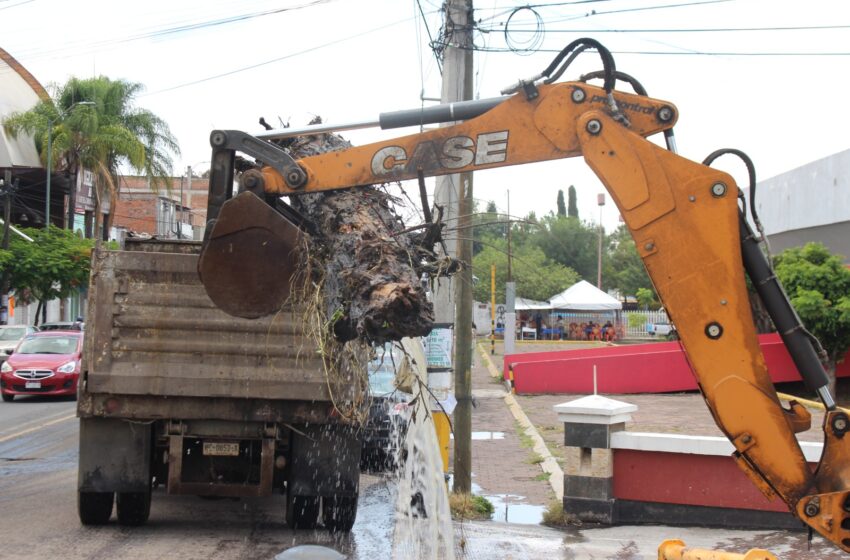  Gobierno de Morelia redobla limpieza de ríos y drenes